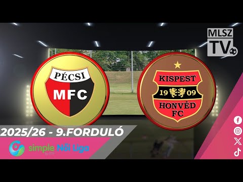 PMFC - Budapest Honvéd FC | 2-1 | Simple Női Liga | 9. forduló | MLSZTV
