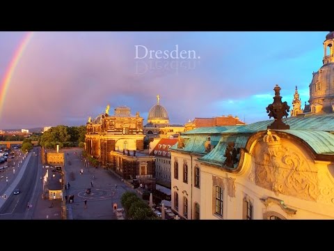 A Bird's-Eye View of Dresden, Germany / Dresden aus der Vogelperspektive