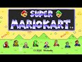 Super Mario Kart SNES HD Longplay 100 Completion No Commentary