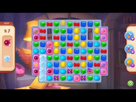 Homescapes level 659 - 18 Moves - No Boosters