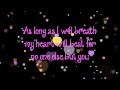 Seremedy - Always By Your Side Lyrics On Screen ...