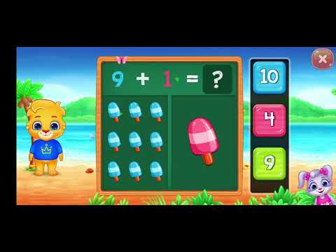 Übung 1: Addition 1. Klasse Mathematik - Plus rechnen 1er Addition bis 10