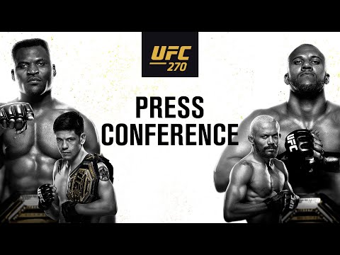 UFC 270: Pre-Fight Press Conference