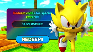 How To UNLOCK EVERYTHING, ALL CODES, EASY RINGS (Roblox Sonic Speed Simulator)