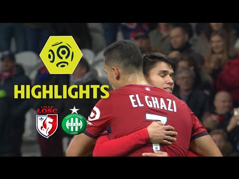 LOSC - AS Saint-Etienne (3-1) - Highlights - (LOSC - ASSE) / 2017-18