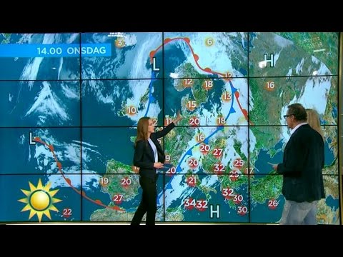 Så blir vädret i helgen - Nyhetsmorgon (TV4)