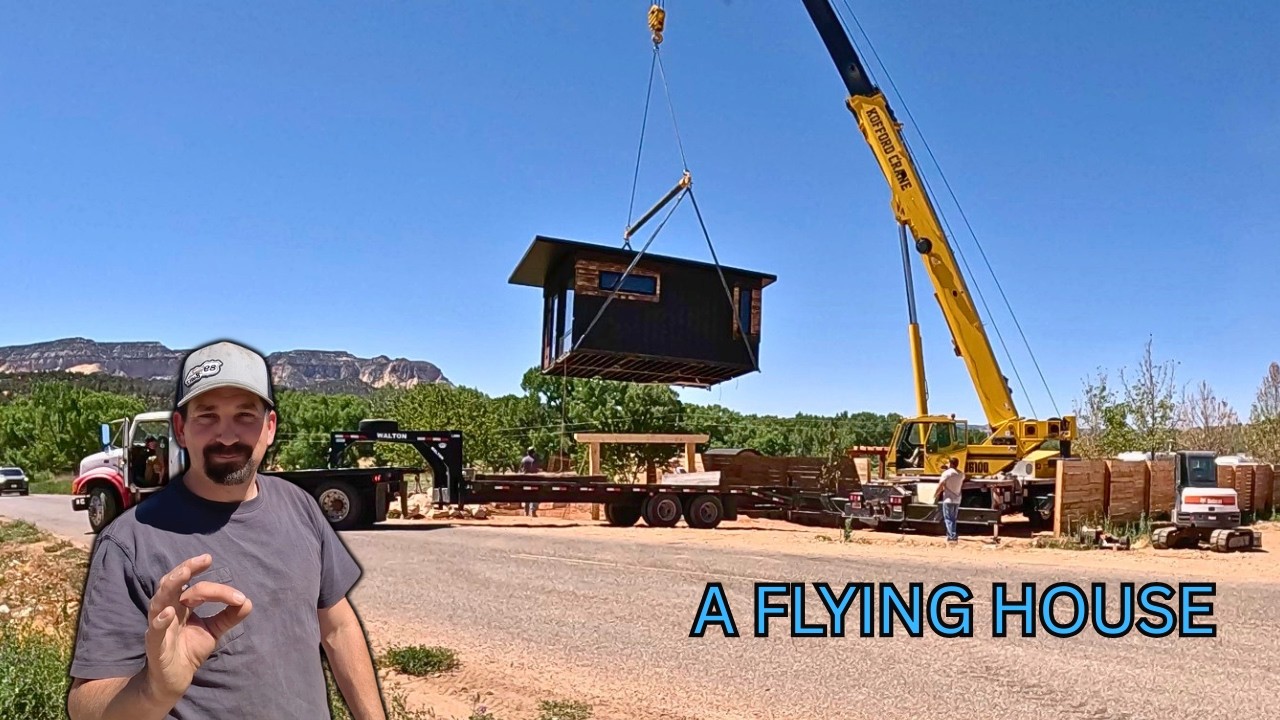 Video thumbnail: WILL This Tiny HOUSE FLY Easy Or Does DISASTER Strike!!