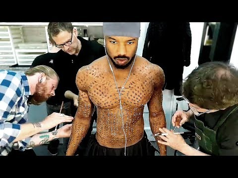 HOW THE BLACK PANTHER MAKEUP WAS DONE