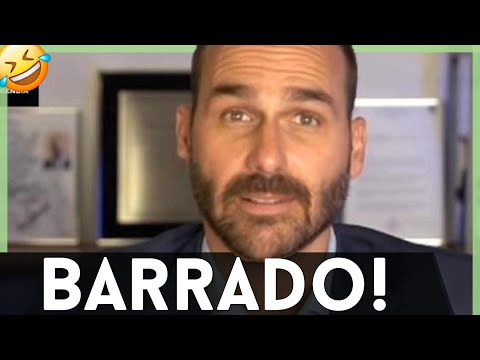 😂EDUARDO FOI BARRADO NA CASA BRANCA E CHORA