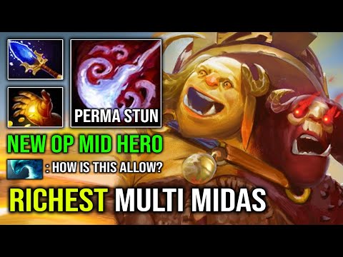 Prepare to Get Perma Stun If You See Ogre Magi on Mid - Top 1 Networth Richest Hero Dota 2