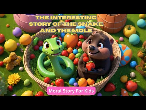 Sharing Brings Joy 🍓 | Snake & Mole Ethical Kids Story |Childhood Education