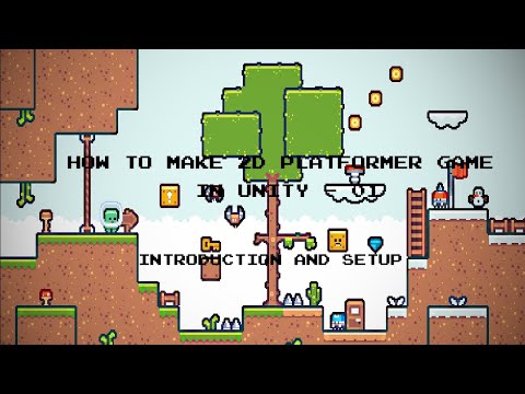 How to make 2D platformer game in Unity - Part - 01