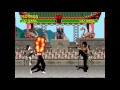 Mortal Kombat Arcade Revision 5 0 T Unit Very Hard Playthrough Liu Kang 60FPS