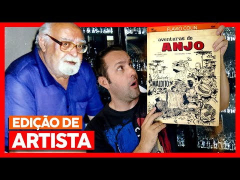 AVENTURAS DO ANJO de Flávio Colin (Edição de Artista)