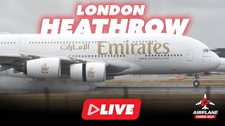 LONDON HEATHROW - LIVE PLANE SPOTTING 10.09.2026
