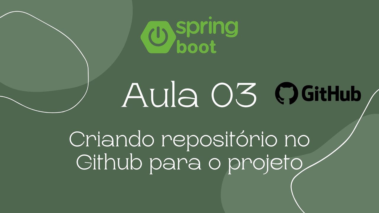 Aula 03 - Criando repositório no Github para o projeto (Java Web)