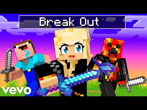 "BREAK OUT" - OFFICIAL MINECRAFT ANIMATION MUSIC VIDEO