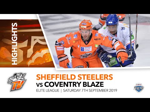 Sheffield Steelers v Coventry Blaze - EIHL - 7th September 2019