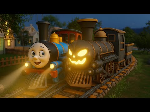 Halloween Magic Train 🚂✨ | Choo Choo Train Kids Videos