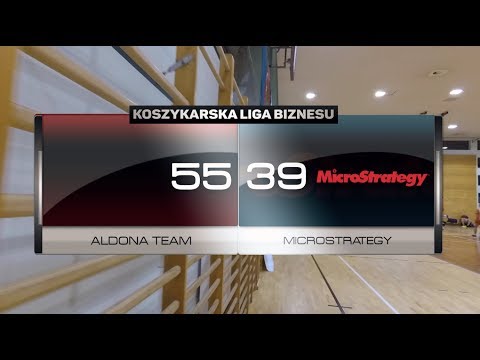 Aldona Team vs Microstrategy - VII kolejka - III Liga Warszawa - Koszykarska Liga Biznesu
