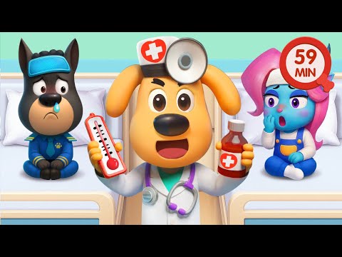 Listen to Doctor | Healthy Habits | Safety Rules | Kids Cartoon | Sheriff Labrador