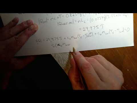 Ice in Water Final Temperature Problem