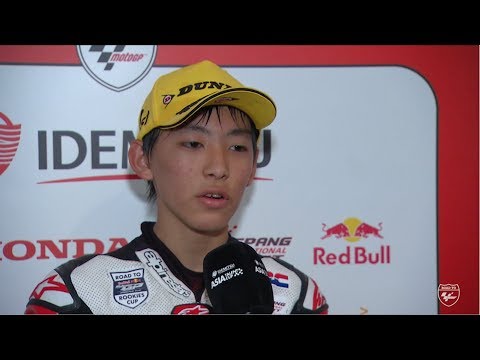 Top 3 Race 1 reaction | Round 04 - Chang International Circuit | Idemitsu Asia Talent Cup