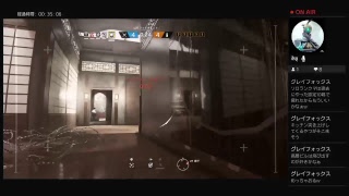 【R6S】モン中シージライブ