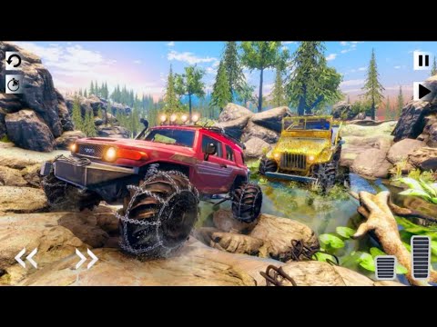 Jeep Crash Driving Sim Beam Rock Crawling Extreme Offroad Rival Racers In This Jeep Rally Racing