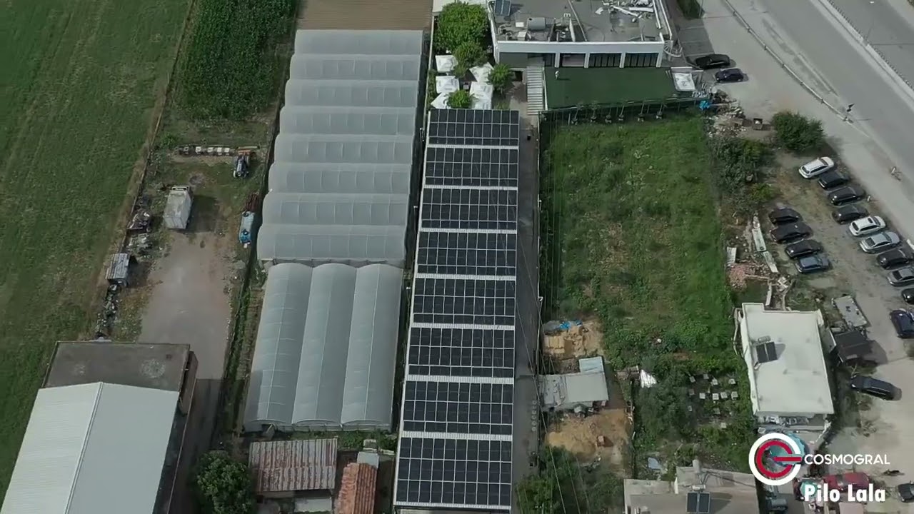 Photovoltaic plant 110 kWp - Cosmogral