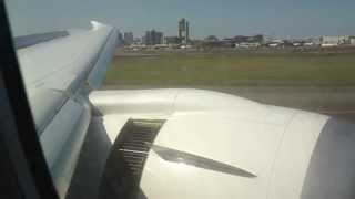 787 Japan Airlines - NRT to BOS landing