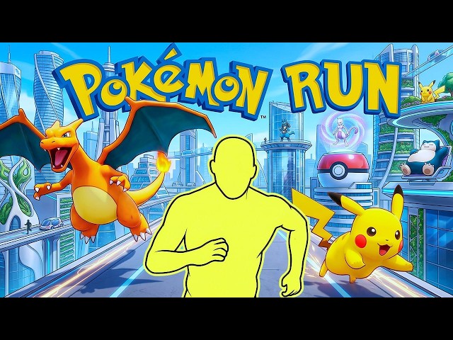 Immersive Interactive Warm-Up | Pokémon World Escape | POKÉMON RUN | Full Body Workout SDDEFAULT Thumbnail
