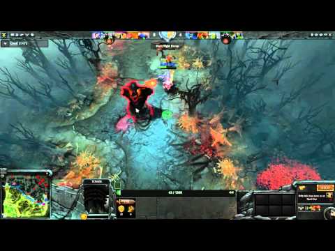 Dota 2 - Arteezy plays Luna in Ranked Match.