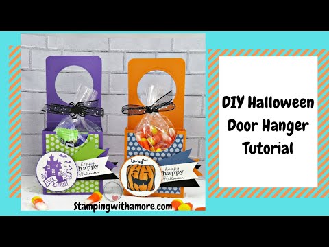 DIY Halloween Door Hanger Tutorial