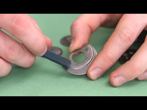 Singer Featherweight 221 222 Repair Video Tutorial - Rust & Burr Repair