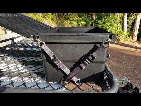 Expedition134 - Camping Storage Box - External Tie Down Feature