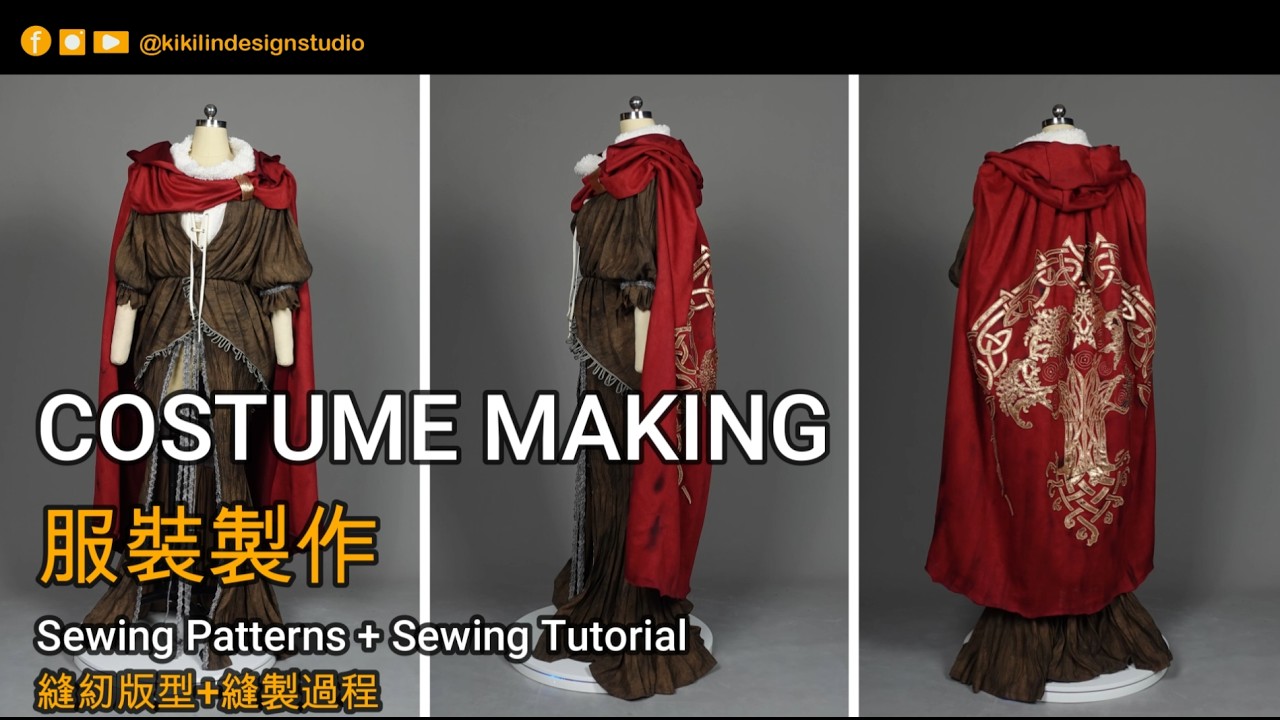 Creating a 3-Piece Warrior Ensemble | Advanced Sewing & Weathering Techniques