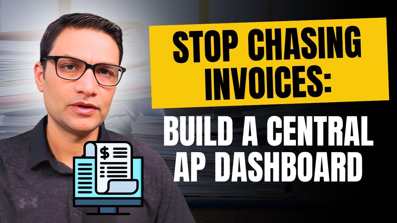 Stop Losing Invoices With this Easy AP Dashboard!