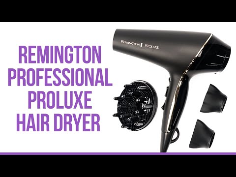 Remington Professional PROLuxe Midnight Edition Hair Dryer Review