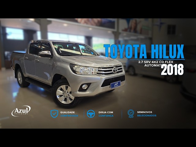 Vídeo TOYOTA HILUX 2.7 SR 4X2 CD 16V FLEX 4P AUTOMATICO