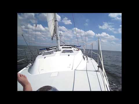 Solo sailing Catalina 27 - Oh the pleasure of sailing