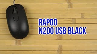 Video thumbnail for Распаковка Rapoo N200 USB Black by ROZETKA РОЗПАКОВКА ТА ДЕМОНСТРАЦІЯ