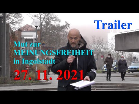 Demo Ingolstadt 2021 11 27 Trailer