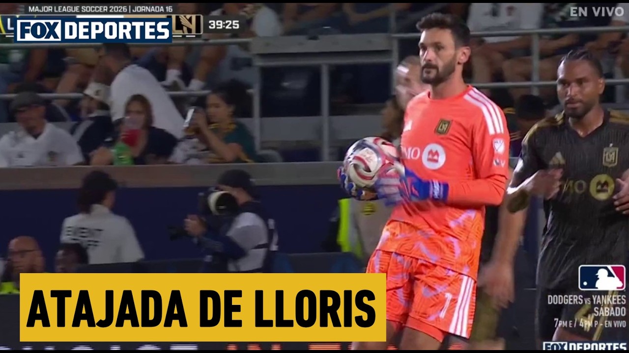 🧤😲 ATAJADA DE LLORIS | LA Galaxy 0-1 Los Angeles FC | MLS en FOX 2026