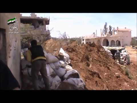 اشتباكات بين لواء الحق وقوات النظام على جبهة عتمان في ريف درع