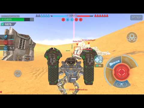 Falcon War Robots Non-Traditionalist Low Budget BRAWLER