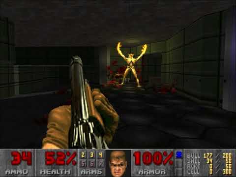 Doom 2 Doomworld Mega Project 2017 Level 41 UV Max in 17:45 (Thanksgiving special, commentary)