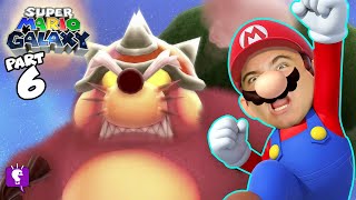 Mario Galaxy Part 6 with Mean Ground Hog on HobbyFamilyTV