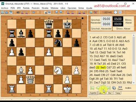 Grischuk a  and  shirov a  1 0        119
