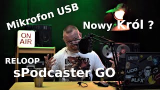 Video thumbnail for Mikrofon USB w stylu retro dla youtubera do podcastów sPodcasterGo Reloop pl by Napoleon Maciej
